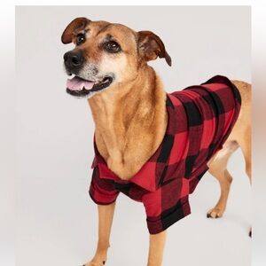 Print Flannel Shirt for Pets
